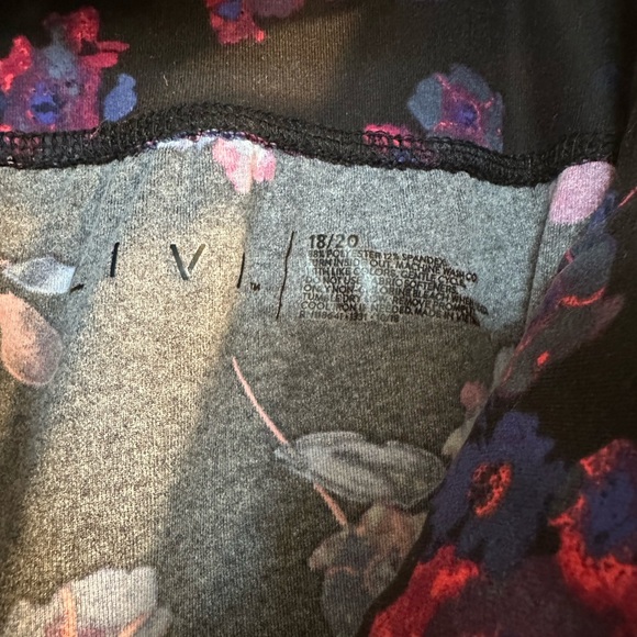 Floral Wicking 7/8 Legging - Picture 2 of 6